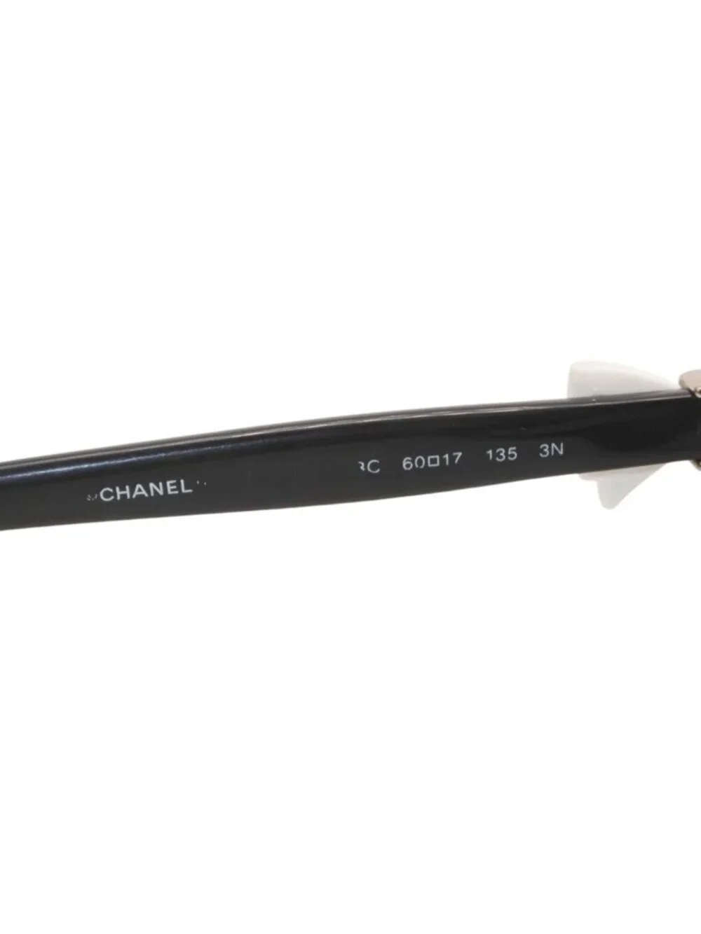 Chanel Sunglasses Eyewear CC Logo White Black